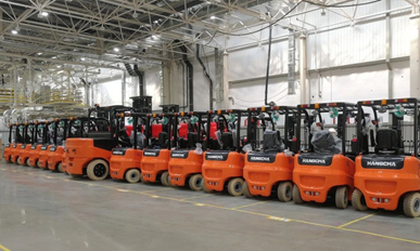 叉車視覺(jué)盲區(qū)成功案例